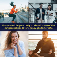 Thumbnail for Wellgenix Bio-Available Sublingual B12 B6 Folate Vitamin Formulated for High Absorption - Nutritional Multivitamin Supplement (60 ct) 1 Pack