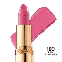 Thumbnail for L'Oreal Paris Colour Riche Original Creamy, Hydrating Satin Lipstick with Argan Oil and Vitamin E, Pink Flamingo , 1 Count