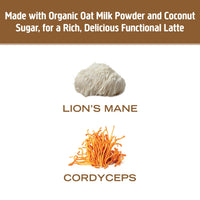 Thumbnail for OM MUSHROOM SUPERFOOD Coffee Latte Blend – Functional Mushroom Powder with Lion’s Mane, Cordyceps, Reishi & Chaga – Energy, Focus & Mental Clarity Support – 8.47 oz Canister (30 Servings)