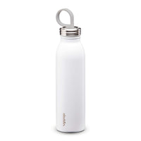 Thumbnail for Aladdin Chilled Thermavac Stainless Steel Water Bottle 0.55L Snowflake White – Insulated Metal Water Bottle - Keeps Cold for 9 Hours - BPA-Free Thermos Flask - Leakproof - Dishwasher Safe