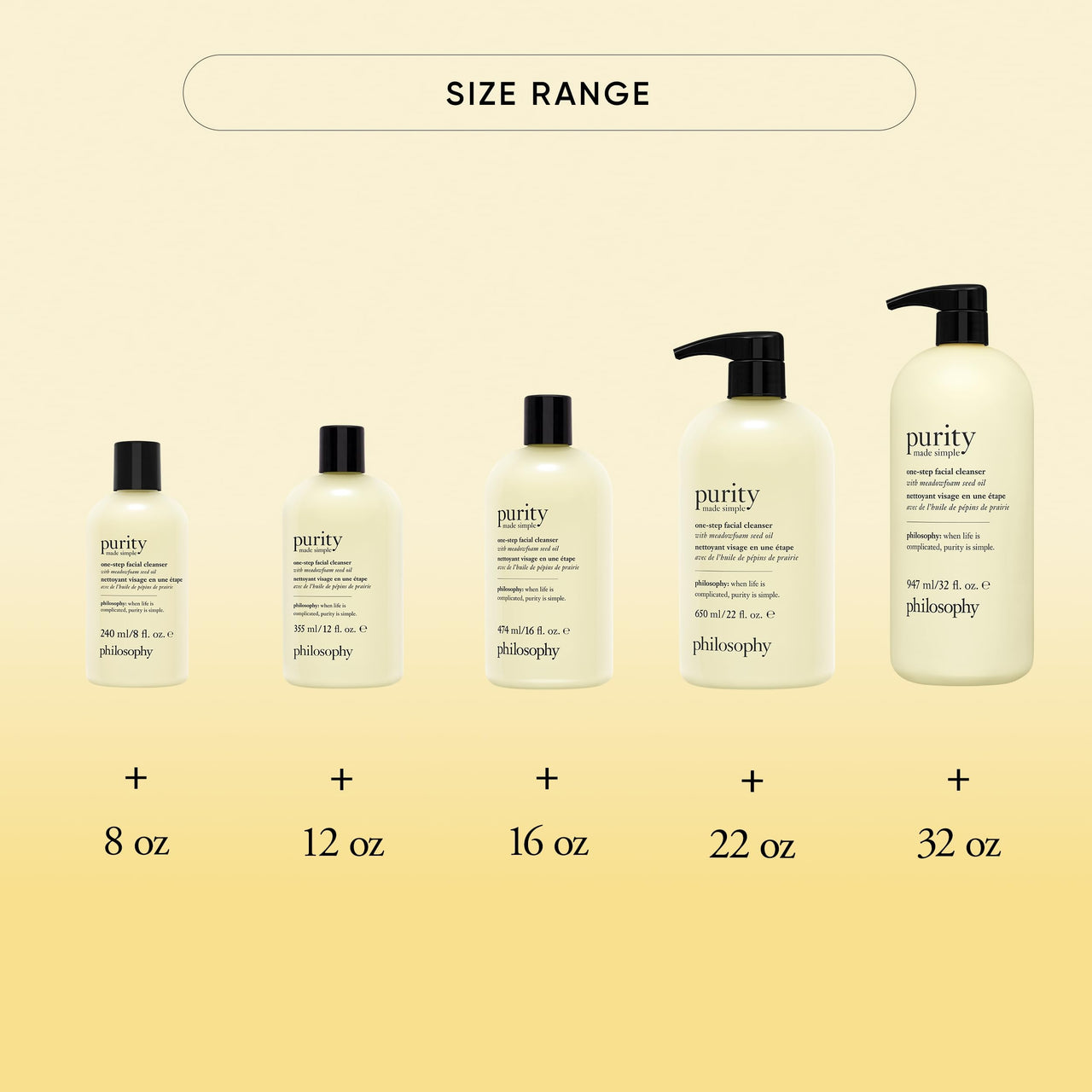 philosophy purity made simple facial cleanser 22 fl oz