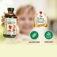 Thumbnail for CHILDLIFE Essentials Cod Liver Oil for Kids - Liquid Arctic Cod Liver Oil for Babies 6+ Months, Toddlers, & Kids, Added DHA, EPA, Omega-3 Fatty Acids - Strawberry, 8 fl oz
