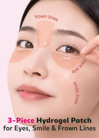 Thumbnail for ISOI Blemish Care Under Eye Patch for Dark Circles, Puffiness and Wrinkles, Hydrating Gel Eye Masks with Hyaluronic Acid & Bulgarian Rose Oil, Korean Skin Care (90 pcs, 3.17 oz)