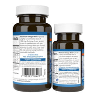 Thumbnail for Carlson - Maximum Omega Minis, 1000 mg Omega-3s, Heart Function, Brain Support & Healthy Aging, Lemon, 60+20 Mini Softgels