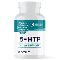 Thumbnail for Vimergy 5-HTP Capsules– Clean Formula Supporting a Healthy Mood, Better Sleep and May Enhance Serotonin Levels.* Kosher and Vegan. – (60 ct.)