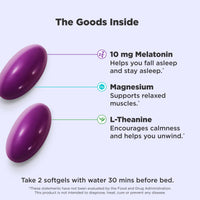 Thumbnail for OLLY Ultra Strength Sleep Softgels, 10mg Melatonin, L-Theanine, Chamomile, Magnesium, Lemon Balm, Supports Deep Restful Sleep, Nighttime Sleep Aid, Non Habit-Forming - 60 Count