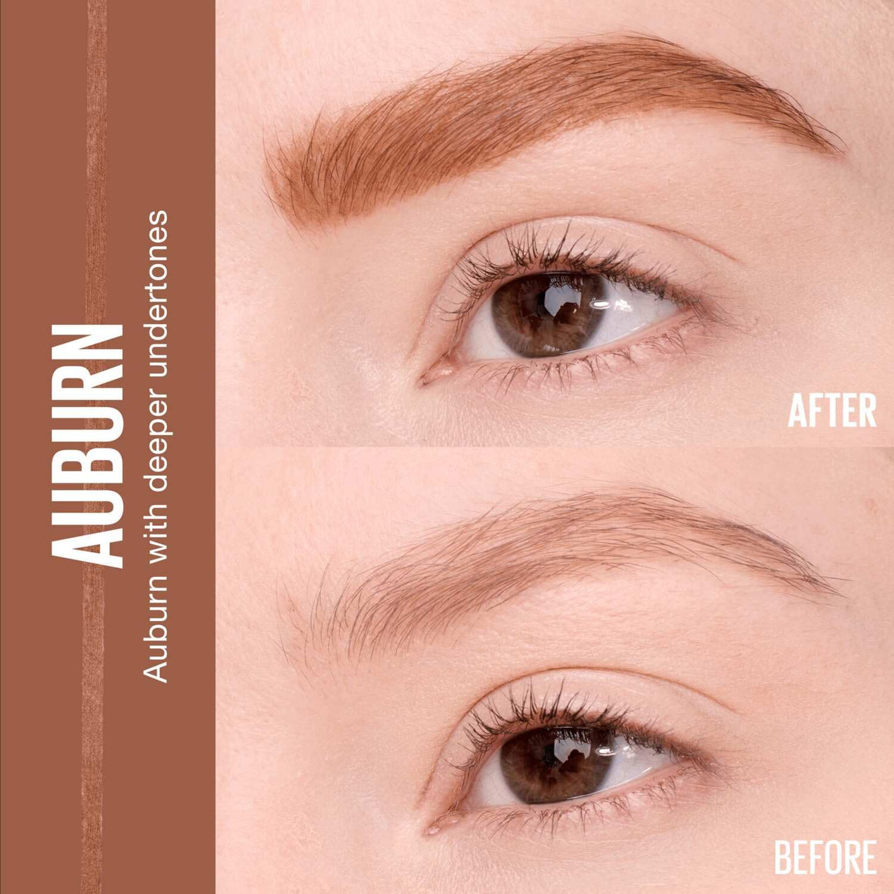Maybelline Express Brow Ultra Slim Eyebrow Makeup, Brow Pencil with Precision Tip and Spoolie for Defined Eyebrows, Auburn, 1 Count (Packaging May Vary)