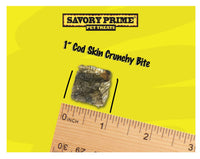 Thumbnail for Savory Prime Cod Skin Crunchy Bites, 4-Ounce (61004)