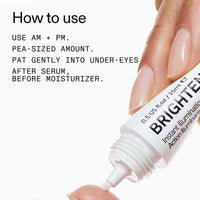 Thumbnail for The INKEY List Brighten-I Eye Cream, Under-Eye Cream Helps Reduce Appearance of Dark Circles and Boost Skin’s Glow, Makeup Under-Eye Primer, 0.50 fl oz