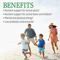Thumbnail for Garden of Life Multivitamin for Women, Men & Kids Age 6 and up, Vitamin Code Family Multi - 120 Vegetarian Capsules, Whole Food Vitamins, Food Blend & Probiotics, Gluten Free Dietary Supplements