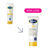 Thumbnail for CETAPHIL Sheer Mineral Sunscreen Lotion for Face & Body | 3 fl oz | 100% Mineral Sunscreen: Zinc Oxide & Titanium Dioxide | Broad Spectrum SPF 50 | For Sensitive Skin | Dermatologist Recommended Brand