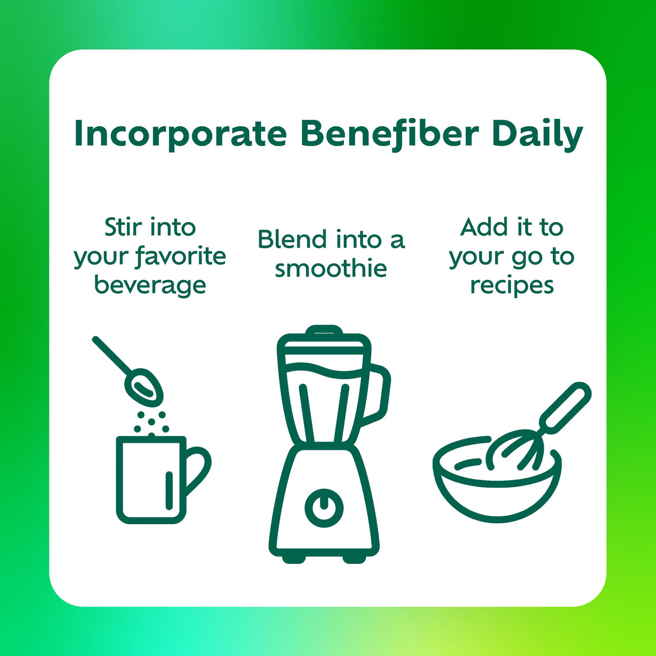 Benefiber Daily Prebiotic Fiber Supplement Powder for Digestive Health, Unflavored - 250 Teaspoons (17.6 Ounces)