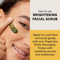 Thumbnail for Acure Brightening Facial Scrub - Exfoliating Face Wash, Gentle Daily Scrubber & Exfoliator for Women & Men for Radiant Skin, Cleansing Wash with Sea Kelp & French Green Clay - 4 fl oz