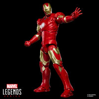 Thumbnail for Marvel Legends Series Iron Man Mark III, Iron Man Movie Collectible 6-Inch Scale Action Figure Toy