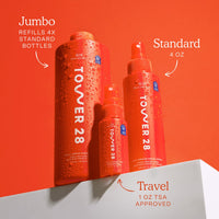 Thumbnail for Tower 28 SOS Daily Rescue Facial Spray - Hypochlorous Acid Spray to Help Reduce Redness, Calm Irritation + Alleviate Flare-Ups - Purifying Travel Size Face Toner - Everyday Skin Care Essential (1 oz)
