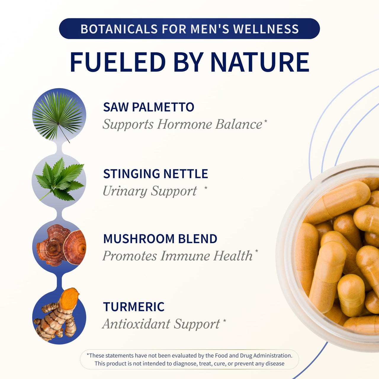 Snap Supplements Prostate Health Supplement with Nettle Root & Saw Palmetto for Men, DHT Blocker - Helps Support Male Urinary Tract and Prostate for Mens Health, 90 Vegetarian Capsules (30-Day Supply)