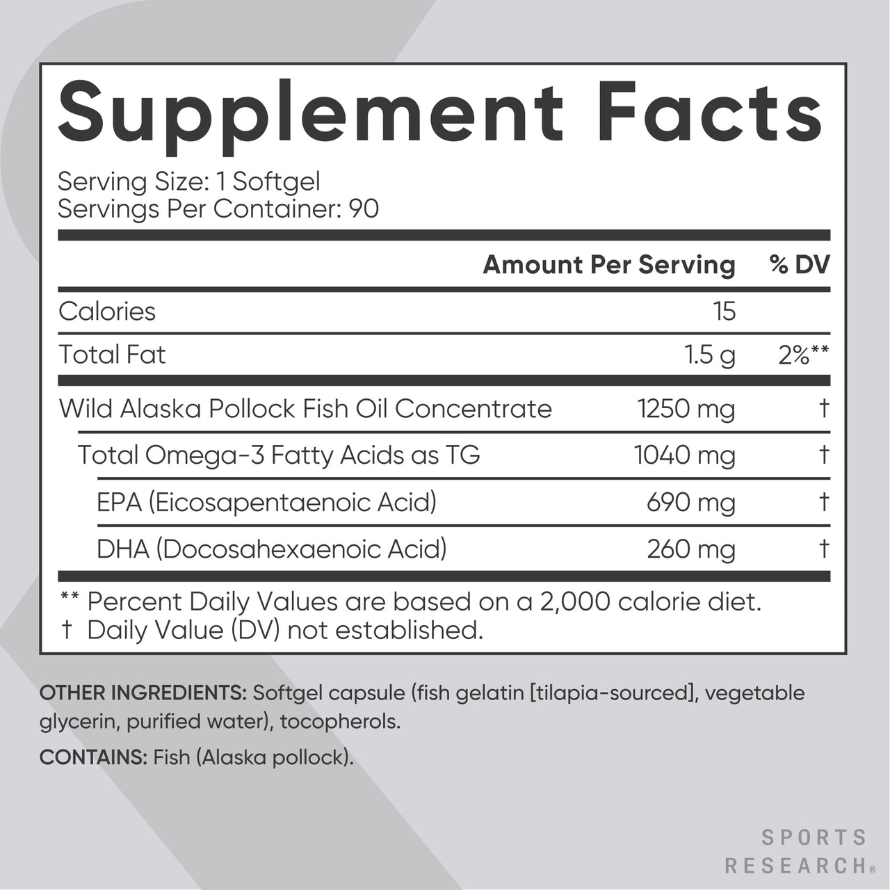 Sports Research® Supplements Pack - Creatine Monohydrate Capsules + Triple Strength Omega 3 Fish Oil + Multi Collagen Peptides (Type I, II, III, V, X) Enhanced with Hyaluronic Acid & Vitamin C