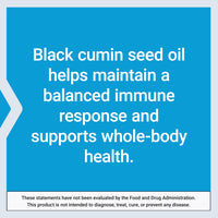 Thumbnail for Life Extension Black Cumin Seed Oil, Black Cumin, Immune Health Support, Whole-Body Health, Healthy Aging, Gluten Free, Non-GMO, 60 softgels
