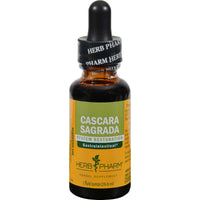 Thumbnail for Herb Pharm Cascara Sagrada Liquid Extract for Digestive Support - 1 Ounce