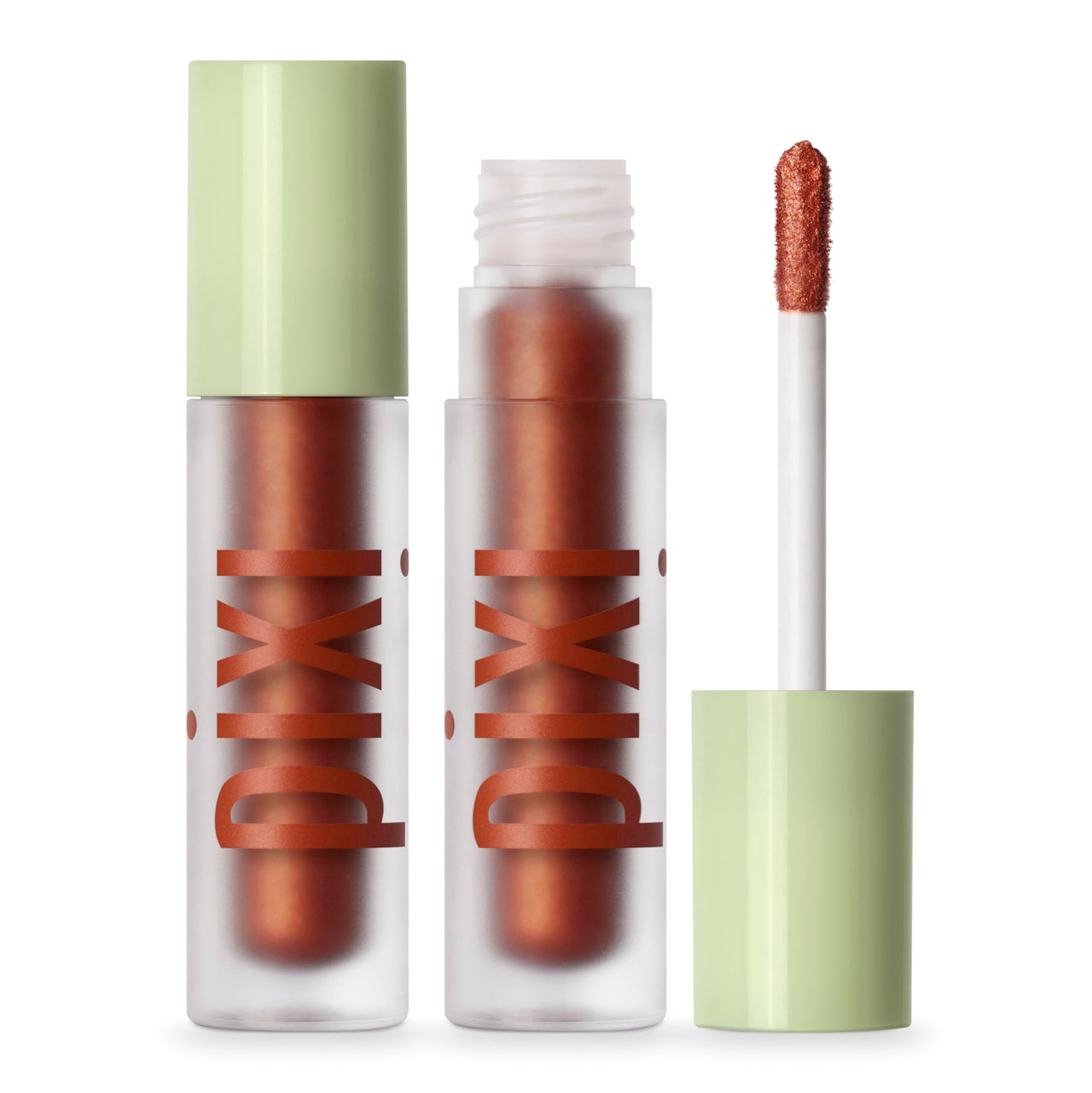 Pixi EyeLift Max Liquid EyeShadow | Long-Wearing, Crease-Free Color | Luminous & Soft-Focus Finish | With Avocado, Rosehip & Mango Seeds Extracts | Copper | 0.12 oz/3.4 g