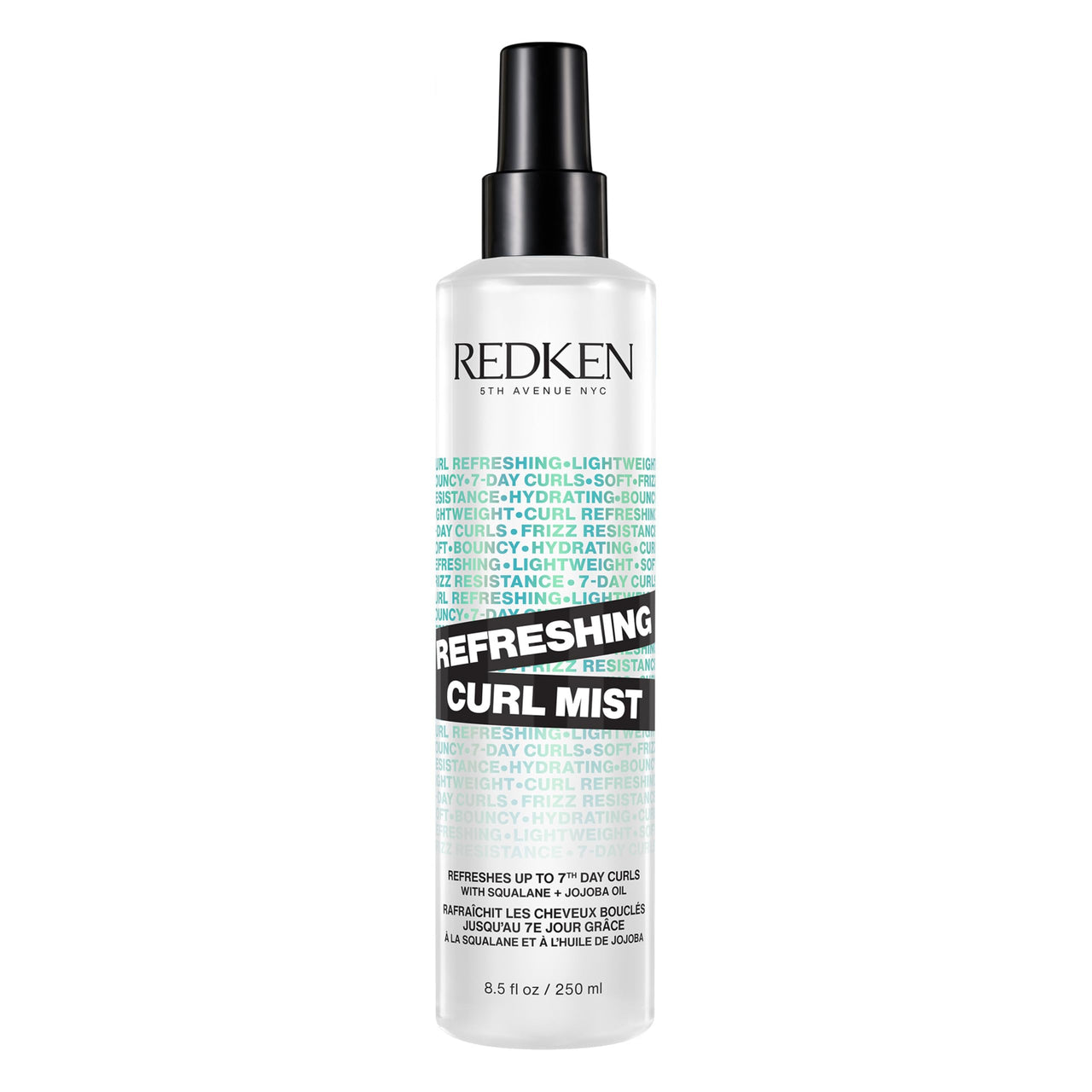 REDKEN Curl Refreshing Spray For Curly and Coily Hair - Hydrates & Defines up to 7th-Day Curls, Silicone-Free