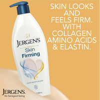 Thumbnail for Jergens Skin Firming Body Lotion for Dry to Extra Dry Skin, Skin Tightening Cream with Collagen and Elastin, Dermatologist Tested, Hydralucence Blend Formula, 16.8 Oz, Pack of 3