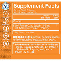 Thumbnail for The Vitamin Shoppe Injuv® Hyaluronic Acid 140MG (Rooster Comb (60 Softgels)