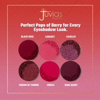 Thumbnail for Juvia's Place Palette The Berries - Mauves, Deep Pinks, & Perfect Berry Hues, Professional Eye Makeup, Pigmented Palette for Eye Color & Shine, Pressed, Shades of 6