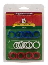 Thumbnail for Happy Hen Treats Spiral Leg Bands, Size 11