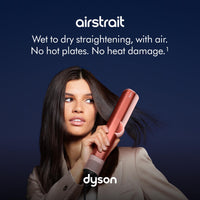 Thumbnail for Special Edition Dyson Airstrait™ Straightener in Strawberry Bronze and Blush Pink
