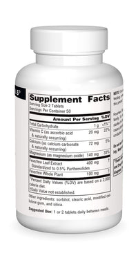Thumbnail for Source Naturals Feverfew Extract - Supports Healthy Brain Function* - 100 Tablets