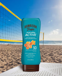 Thumbnail for Hawaiian Tropic Everyday Active Sunscreen Lotion SPF 50, Water-Resistant, Broad Spectrum UVA/UVB Protection, 8 fl oz (Pack of 2)