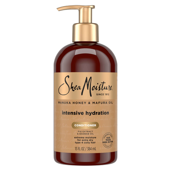 SheaMoisture Intensive Hydration Conditioner Manuka Honey and Mafura Oil for Dry, Damaged Hair Deep Moisturizing Conditioner 13 oz