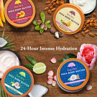Thumbnail for Tree Hut 24 hour Intense Hydrating Shea Body Butter, Hydrating Moisturizer with Pure Shea Butter for Nourishing Essential Body Care, Brazilian Nut, 7 Oz