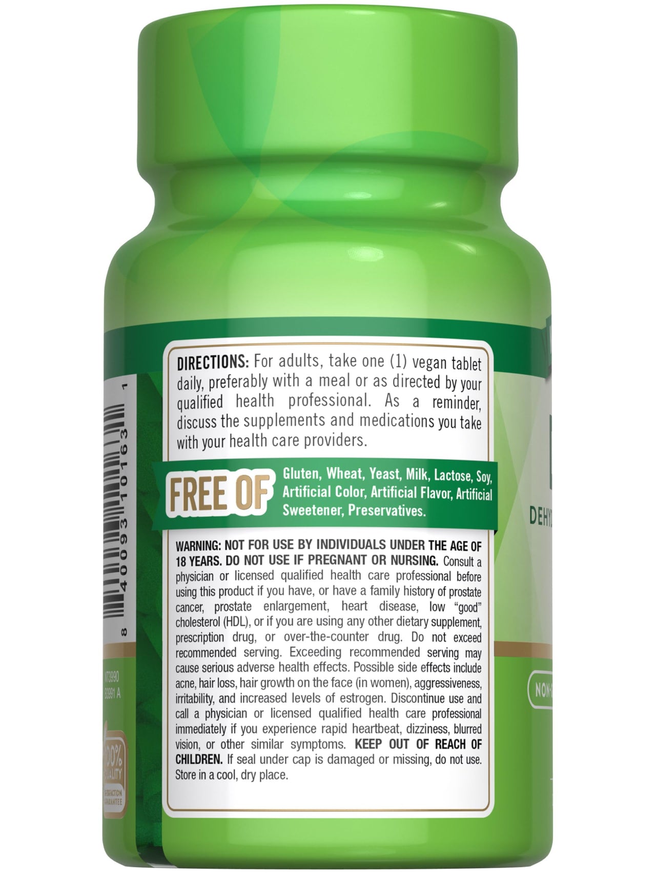 Nature's Truth DHEA 25mg Tablets | 100 Count | Vegan, Non-GMO & Gluten Free Supplement