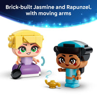 Thumbnail for LEGO Disney Princess Mini Jasmine & Rapunzel Building Toy - Princess Toys for Girls & Boys, Ages 5+ - Disney Gifts for Kids - 43303