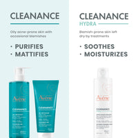 Thumbnail for Avène Cleanance Cleansing Gel Soap Free Cleanser for Acne Prone, Oily, Face & Body, 13.5 Oz