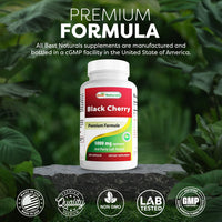 Thumbnail for Best Naturals Black Cherry 1000 Mg Capsule, 180 Count