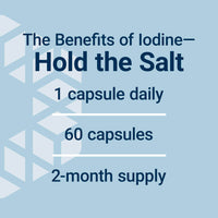 Thumbnail for Life Extension Sea-Iodine™, kelp and bladderwrack-derived Iodine, Supports Healthy Levels of This Essential Nutrient for Thyroid Health and Beyond, Non-GMO, Gluten-Free, Vegetarian, 60 Capsules