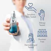 Thumbnail for Vichy Mineral 89 Fortifying & Hydrating Daily Skin Booster, Pure Hyaluronic Acid Serum For Face, Plumps & Hydrates, Repairs Skin Barrier, Lightweight Moisturizing Gel, Fragrance Free & Oil-Free