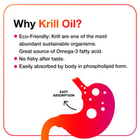 Thumbnail for MegaRed Antarctic Krill Oil 500mg Omega 3 Fatty Acid Supplement, Extra Strength EPA & DHA Krill Oil Softgels (90cnt Box), Astaxanthin, Heart Health Supplement with No Fish Oil Aftertaste