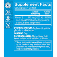 Thumbnail for The Vitamin Shoppe Vitamin E 1,000IU - Antioxidant Support for Skin Health & Immune Function, Daily Vitamin (240 Softgels)