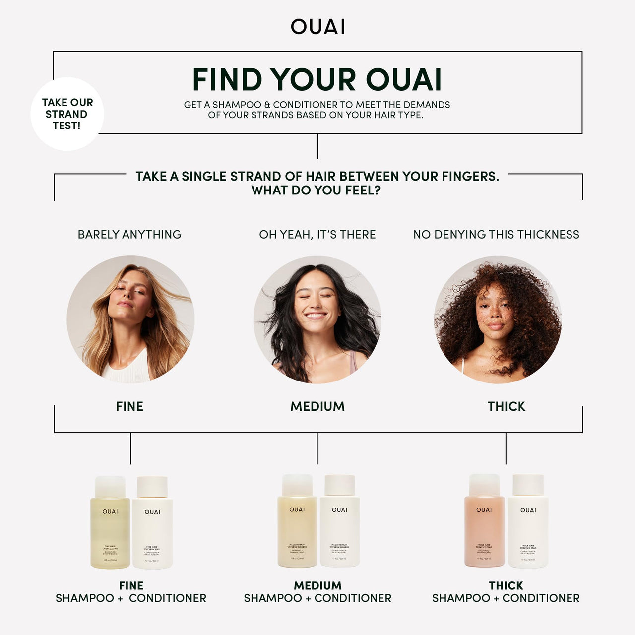 OUAI Thick Hair Mask - Deep Conditioning Hair Mask with Almond Oil, Olive Oil, & Hydrolyzed Keratin to Restore Damaged Strands - Phthalate & Paraben Free (8 fl oz)