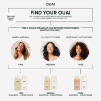 Thumbnail for OUAI Thick Hair Mask - Deep Conditioning Hair Mask with Almond Oil, Olive Oil, & Hydrolyzed Keratin to Restore Damaged Strands - Phthalate & Paraben Free (8 fl oz)
