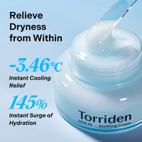 Thumbnail for Torriden DIVE IN Hyaluronic Acid Soothing Cream 100ml (3.38 fl. oz) | Revitalizing Facial Moisturizer for Sensitive and Dry Skin | Hyaluronic Acid, Panthenol, Allantoin