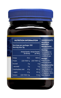 Thumbnail for Manuka Health UMF 13+/MGO 400+ Manuka Honey (500g/17.6oz), Superfood, Authentic Raw Honey from New Zealand