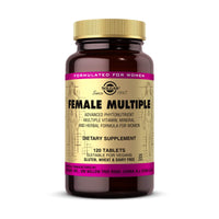 Thumbnail for Solgar Female Multiple, 120 Tablets - Multivitamin, Mineral & Herbal Formula for Women - Advanced Phytonutrient - Vegan, Gluten Free, Dairy Free, Kosher - 40 Servings