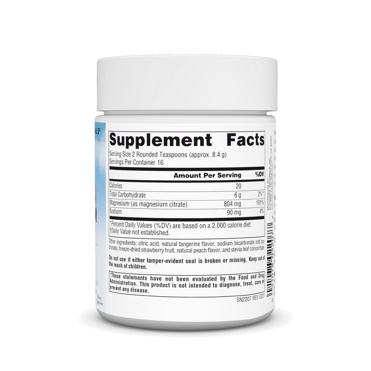 Source Naturals Serene Science Magnesium Serene, Peaceful Body*, Tangerine Flavored - 5 Ounce Powder