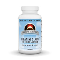 Thumbnail for Source Naturals Serene Science L-Theanine with Magnesium and GABA - 120 Tablets