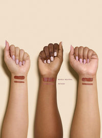 Thumbnail for Rare Beauty by Selena Gomez Nice & Neutral Lip Duo, 1 Count (Pack of 1), Rose Brown